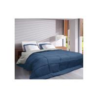 Piumino in microfibra 400g / m² CALGARY Oil & Putty 140x200cm - thumbnail