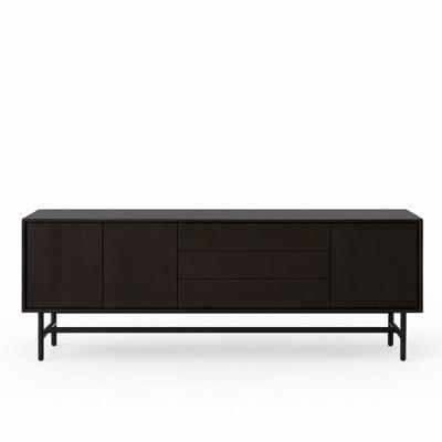 Haluta - Dressoir Belvio - 205x75x42 - Zwart