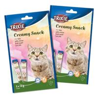 Trixie Creamy Snacks Kip kattensnacks 5 x 14 gram - thumbnail