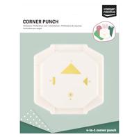 Vaessen Creative • 4-in-1 hoekpons retro labels - thumbnail