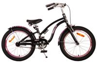 Volare miracle cruiser kinderfiets - meisjes - 18 inch - mat zwart - prime collection - thumbnail