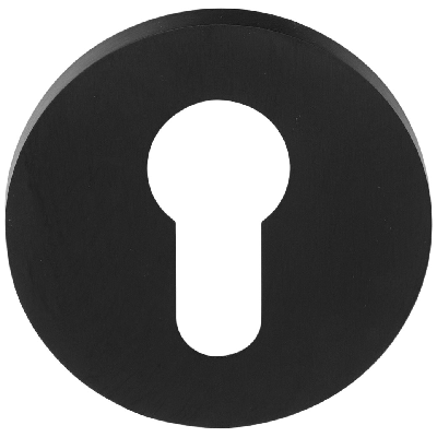 Formani | Cilinderrozet | DRY53 | Rond | PVD mat zwart Formani | Cilinderrozet | DRY53 | Rond | PVD mat zwart