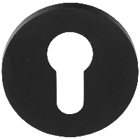 Formani | Cilinderrozet | DRY53 | Rond | PVD mat zwart - thumbnail