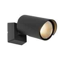 Lucide MANAL - Wandspot / Wandlamp Binnen/Buiten - LED - 1x13W 3000K - IP65 - Antraciet - thumbnail