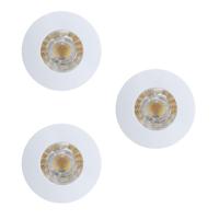 Eglo Set van 3 inbouwspotsMargo wit - 33088 - thumbnail