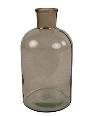 Countryfield fles vaas dena s bruin 27 cm | 6 stuks