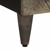 Dressoir 80x33x75 cm massief mangohout - thumbnail