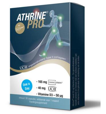 Athrine PRO - UC-II Cavacurmin en Vitamine D3 30 Capsules