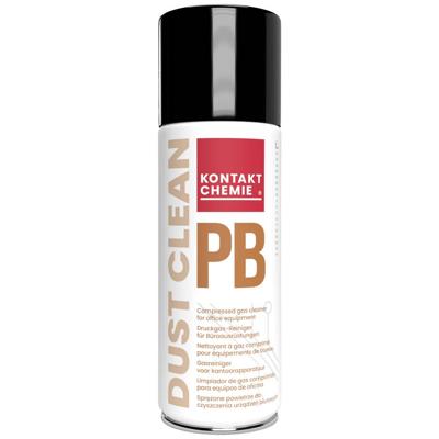 Kontakt Chemie DUST CLEAN PB 33299-AA Drukgasspray Brandbaar, Incl. sproeikop, Incl. sproeibuisje 400 ml