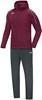 JAKO M9650D Vrijetijdspak Met Kap Classico Dames - Bordeaux - 36
