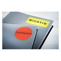 Etiket Avery L6003-25 63.5x29.6 neon rood 675 etiketten | 5 stuks - thumbnail