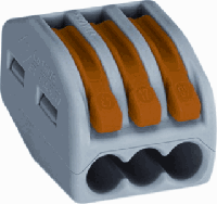Wago laskem met hevel 5 polig 222 415 0.08 tot 2.5mm² (per stuk) - thumbnail