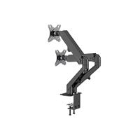 Neomounts DS70-700BL2 Tafelbeugel voor monitor Aantal monteerbare displays: 2 Display(s) 43,2 cm (17) - 68,6 cm (27) Zwart In hoogte verstelbaar, Roteerbaar, - thumbnail