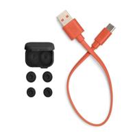 JBL Tune Flex 2, Wireless Noise Cancelling Bluetooth Earbuds met 48 uur afspeeltijd, IP54 Water- en Stofbestendig, Multi-Point Verbinding, Earbud en Ergonomisch Design, in Ghost Zwart - thumbnail