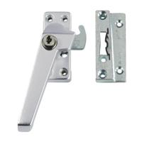 AXA veiligheids raamsluiting met opbouwsluitkom 3319 - SKG* - links buitendraaiend - F1 - 3319-61-91/6 - thumbnail