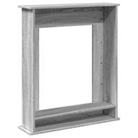 Haardombouw 75x20x87,5 cm bewerkt hout grijs sonoma eikenkleur - thumbnail