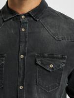 Brandit / overhemd Riley Denim in zwart - thumbnail