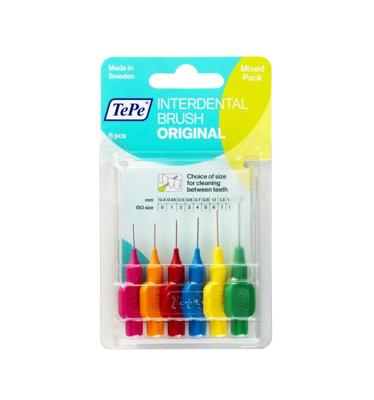 TePe Interdentale rager mixed pack 6 Stuks TePe Interdentale rager mixed pack 6 Stuks