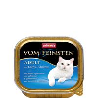 ANIMONDA Vom Feinsten Adult Salmon with shrimp - nat kattenvoer - 100g - thumbnail