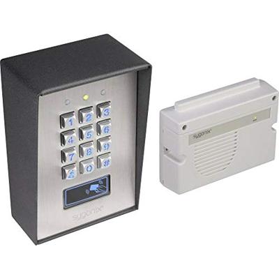 Sygonix 1582020 Codeslot Opbouw (op muur) IP66 Met verlicht toetsenbord, Met aparte analyse-unit