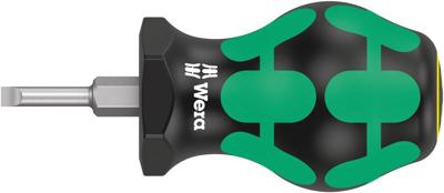 Wera Schroevendraaier | snedebreedte 3,5 mm | klinglengte 24,5 mm 2-componentengreep | ronde kling | 1 stuk - 05008840001 05008840001