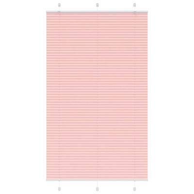 VidaXL Plissé rolgordijn 120x200cm stofbreedte 119,4cm polyester roze VidaXL Plissé rolgordijn 120x200cm stofbreedte 119,4cm polyester roze