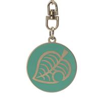 Animal Crossing Keychain - Leaf Logo - thumbnail