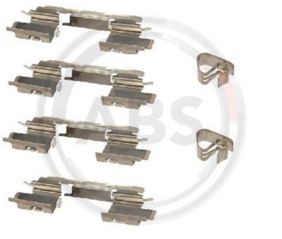 Accessoireset, schijfremblok 1613Q