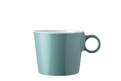 Rosti mepal Cappuccinomok Flow Drinkbeker Nordic green 375 ml