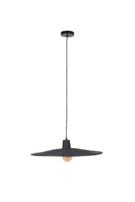 Zuiver Hanglamp 'Balance' Rotan, Ø60cm, kleur Zwart