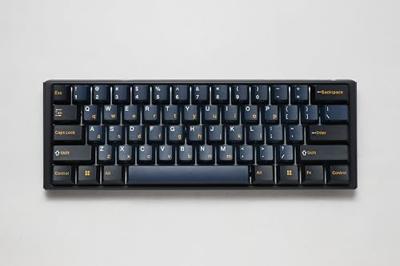 Ducky one 3 pro mini, gaming toetsenbord (zwart, us lay-out, cherry mx2a brown, rgb led, double-shot pbt, quack mechanics, 60%, hot swap)