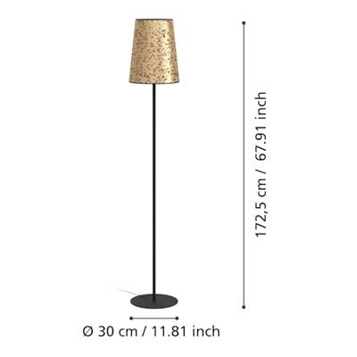 Stars of Light VloerlampCastuera met meerdere kleuren - 390295