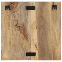Nachtkastje 50x27x50 cm massief ruw mangohout - thumbnail
