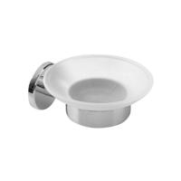 Zeephouder Sapho Samba Hangend Melkglas / Chroom - thumbnail