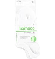 3-paar bamboe sneaker sokken - Enkelsokken viscose - thumbnail