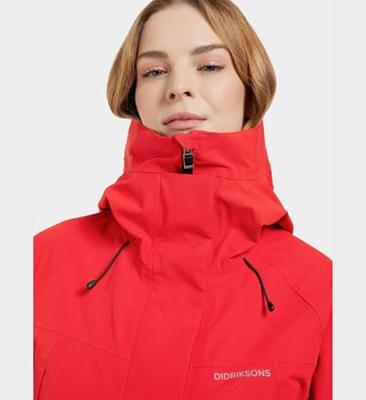 Didriksons Ilma Parka Jas Dames Pomme Red 38 Didriksons Ilma Parka Jas Dames Pomme Red 38