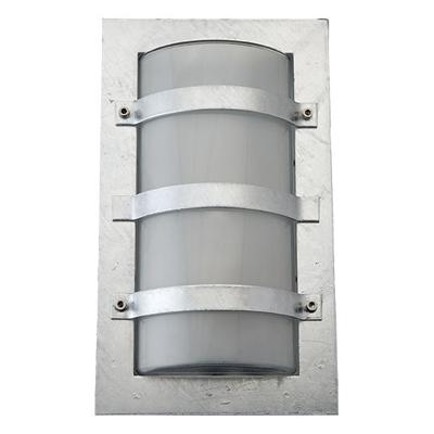 SG Trio LED Wandlamp E27 gegalvaniseerd staal IP65 IK10 691520