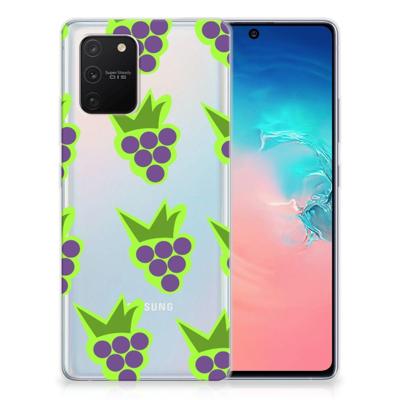 Samsung Galaxy S10 Lite | Siliconen Case | Druiven