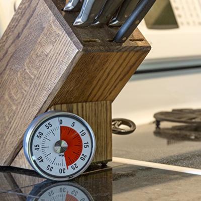 TFA Dostmann Puck Timer Antraciet Analoog