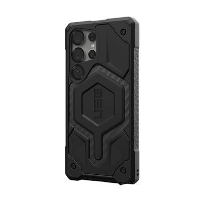 Urban Armor Gear Monarch Outdoor telefoonhoes Samsung Galaxy S25 Ultra Carbon Inductieve lading, Stootbestendig