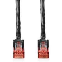 Nedis CAT6 Netwerkkabel | RJ45 Male | RJ45 Male | U/UTP | 50.0 m | Buitenshuis | Rond | PE | Zwart | Label - CCGL85900BK500 - thumbnail