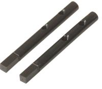 KS Tools 450.0195 Vierkante adapter, 6 mm, verpakking van 2 stuks, gebruineerd - thumbnail