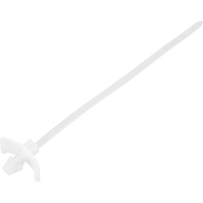 TRU COMPONENTS TC-13030668 TC-WM-100-2.5-N Kabelbinder 100 mm 2.5 mm Natuur Met vleugelsluiting, Chemische bestendigheid 100 stuk(s)