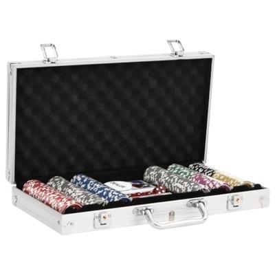 VidaXL 300-delige pokerset 11,5 g
