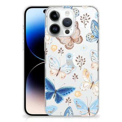 TPU Hoesje voor iPhone 14 Pro Max Vlinder