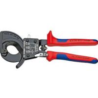 Knipex kabelschaar (ratelprincipe) met meer-componentengrepen 250 mm - 9531250 - thumbnail