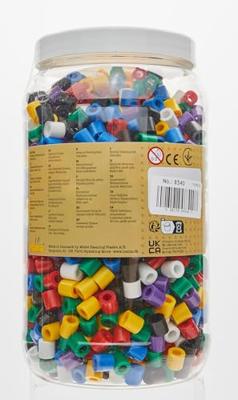 Hama strijkkralen maxi in pot - mix standaard (00), 1400st. - thumbnail