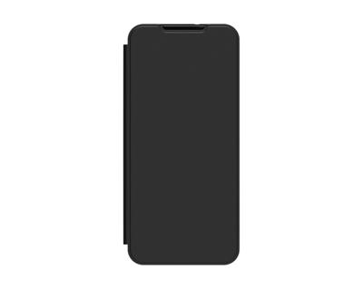 Custodia protettiva a portafoglio con cerniera progettata per Samsung Galaxy A05s, nera