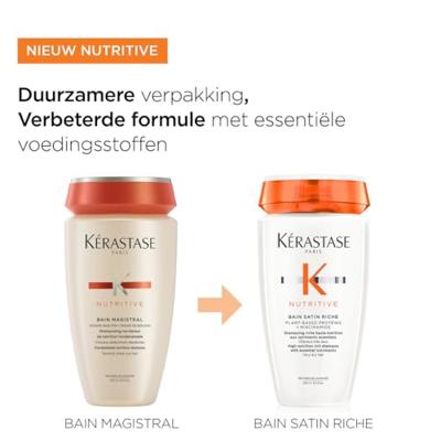 Kérastase Nutritive Bain Satin Riche Shampoo voor zeer droog haar - 250 ml - thumbnail
