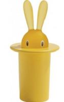 Alessi Magic Bunny Tandenstokerhouder kunststof geel - thumbnail